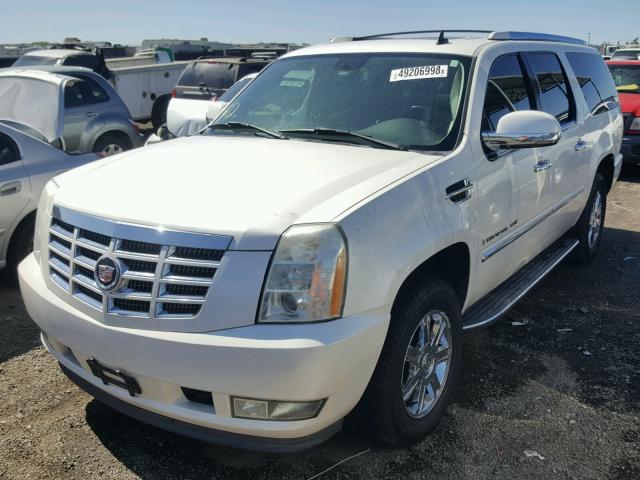 1GYFK66867R292774 - 2007 CADILLAC ESCALADE E WHITE photo 2