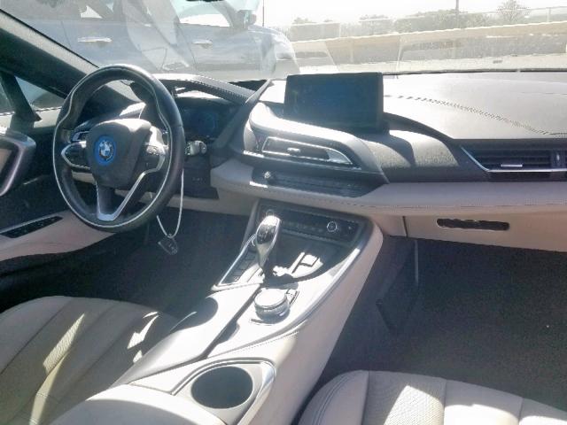 WBY2Z2C58FVX64948 - 2015 BMW I8 BLACK photo 9