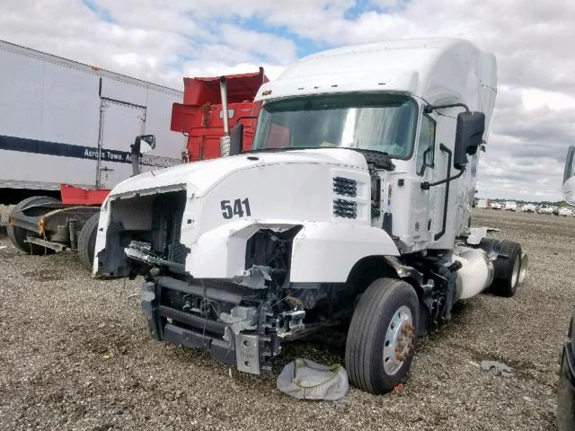 1M1AN4GY0KM009107 - 2019 MACK ANTHEM WHITE photo 2