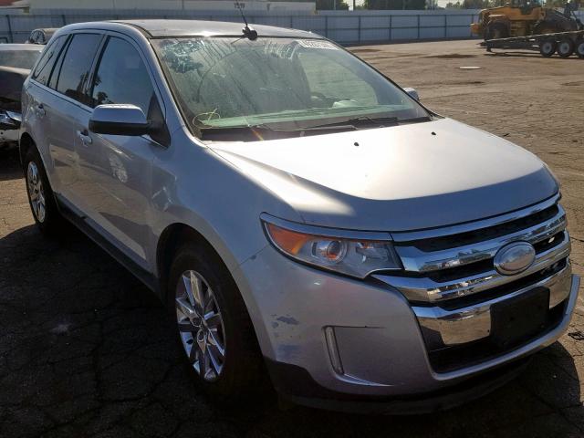 2FMDK3K93CBA60507 - 2012 FORD EDGE LIMIT SILVER photo 1