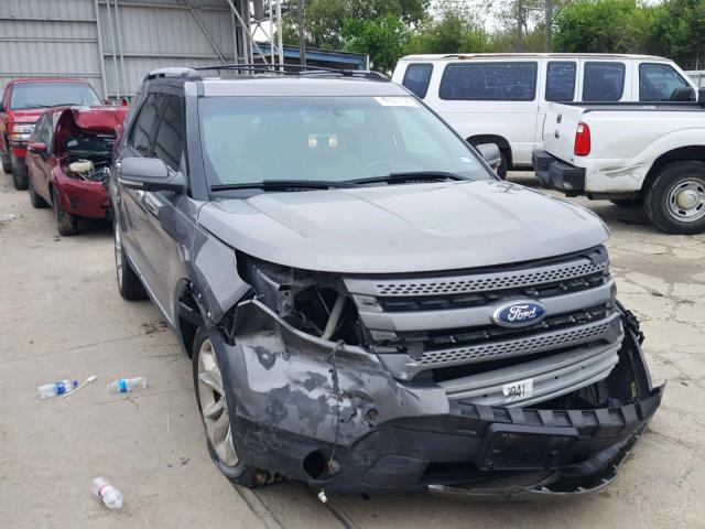 1FMHK7F89CGA98469 - 2012 FORD EXPLORER L CHARCOAL photo 1