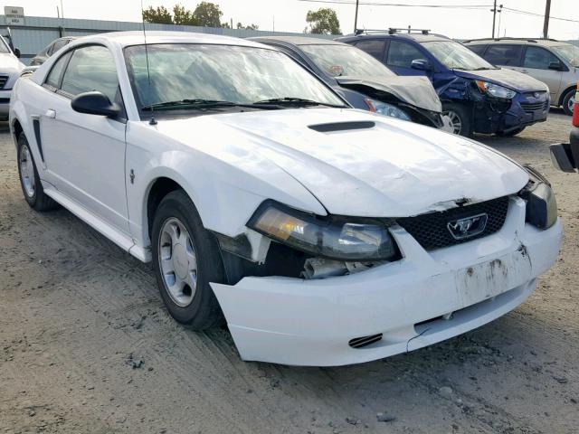1FAFP40461F155253 - 2001 FORD MUSTANG WHITE photo 1