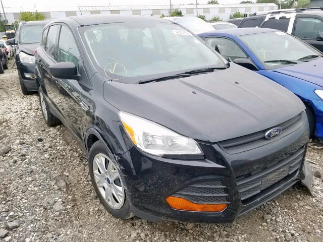 1FMCU0F78DUD49973 - 2013 FORD ESCAPE S BLACK photo 1