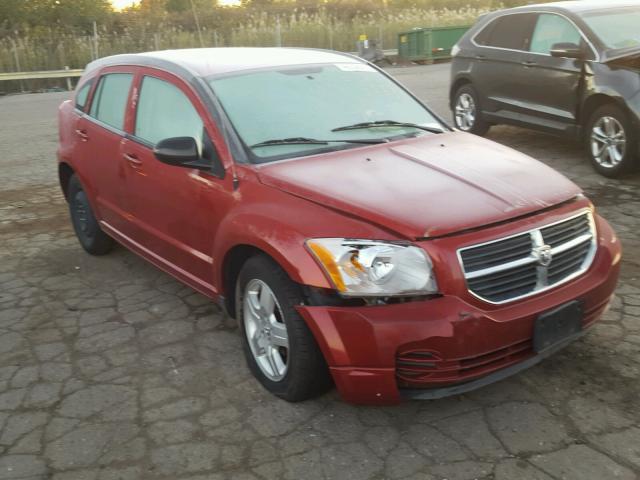 1B3HB48A89D108844 - 2009 DODGE CALIBER SX RED photo 1