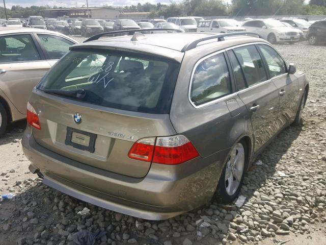 WBANN73566CN03057 - 2006 BMW 530 XIT TAN photo 4