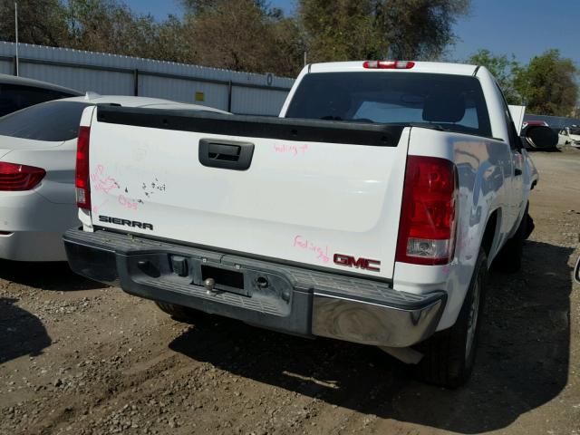 1GTEC14X57Z604739 - 2007 GMC NEW SIERRA WHITE photo 4