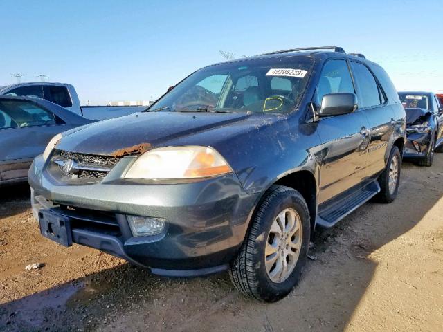 2HNYD18683H527610 - 2003 ACURA MDX TOURIN GREEN photo 2