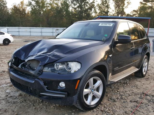 5UXFE4C5XAL276050 - 2010 BMW X5 XDRIVE3 BLACK photo 2