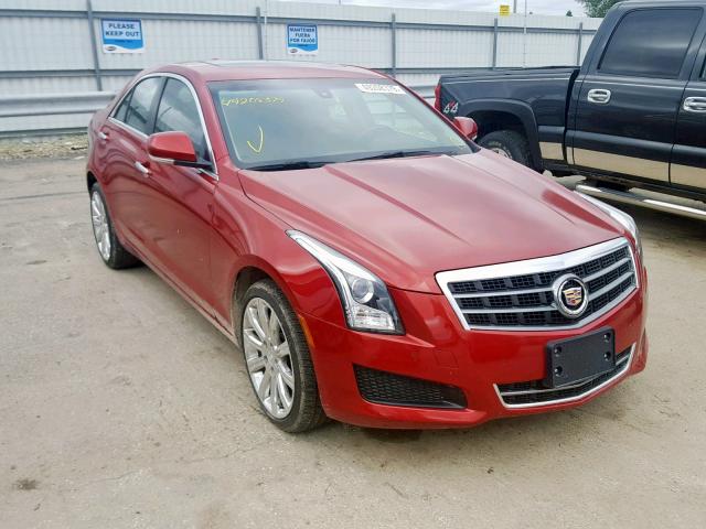 1G6AH5RX5G0113336 - 2016 CADILLAC ATS LUXURY RED photo 1