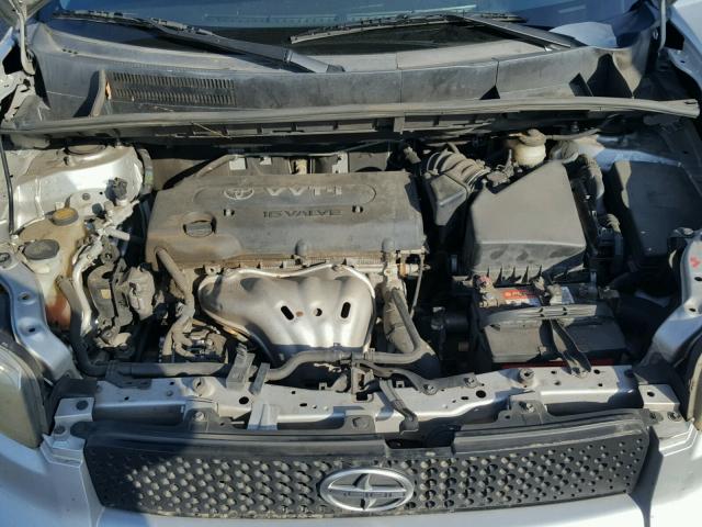 JTLKE50E081050152 - 2008 TOYOTA SCION XB Gümüş foto 7