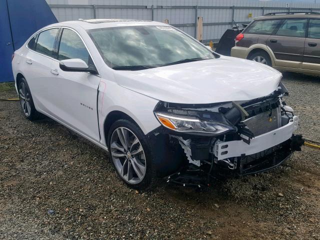 1G1ZE5SX8LF012195 - 2020 CHEVROLET MALIBU PRE 白色 照片 1