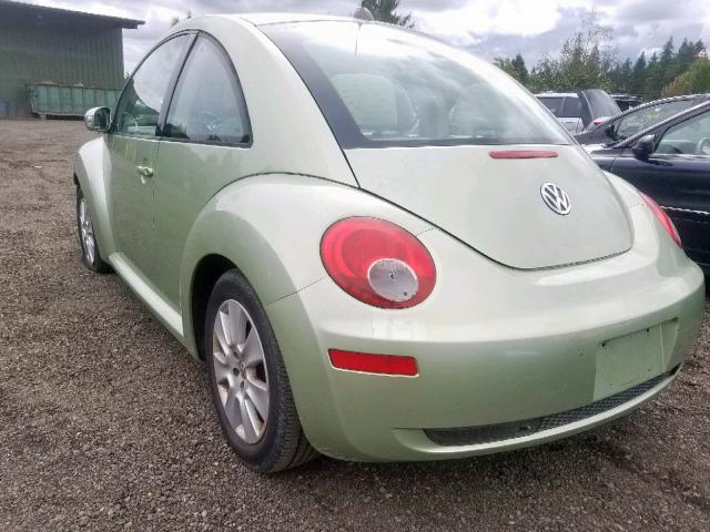 3VWRW31C48M503519 - 2008 VOLKSWAGEN NEW BEETLE მწვანე ფოტო 3