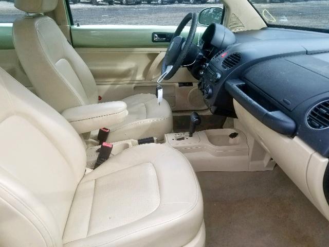 3VWRW31C48M503519 - 2008 VOLKSWAGEN NEW BEETLE მწვანე ფოტო 5