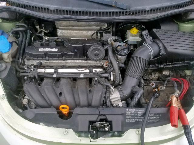 3VWRW31C48M503519 - 2008 VOLKSWAGEN NEW BEETLE მწვანე ფოტო 7