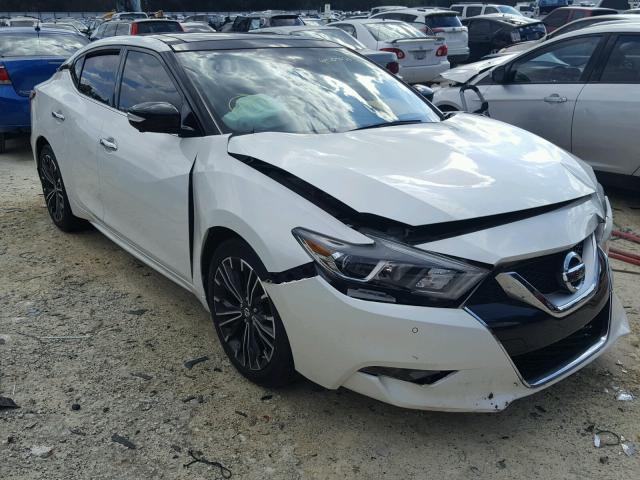 1N4AA6AP0GC399362 - 2016 NISSAN MAXIMA 3.5 WHITE photo 1