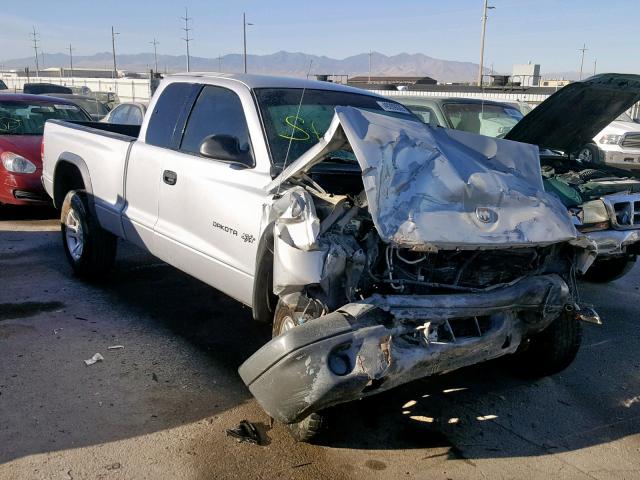 1B7GG12X52S650489 - 2002 DODGE DAKOTA BAS SILVER photo 1