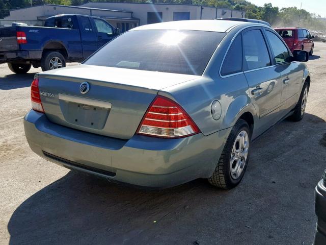 1MEFM40135G612107 - 2005 MERCURY MONTEGO LU TEAL photo 4