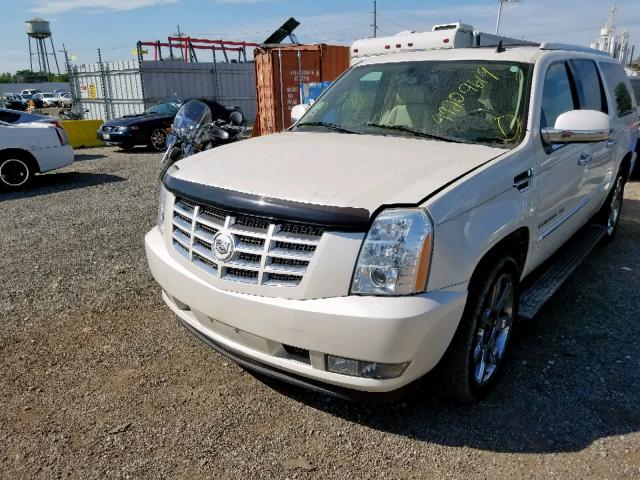 1GYFK66878R222184 - 2008 CADILLAC ESCALADE E CREAM photo 2