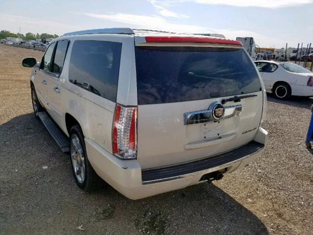 1GYFK66878R222184 - 2008 CADILLAC ESCALADE E CREAM photo 3