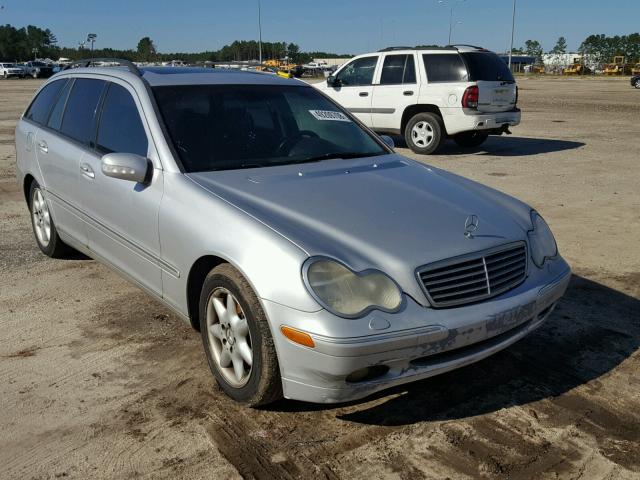 WDBRH81J63F382301 - 2003 MERCEDES-BENZ C 240 SPOR SILVER photo 1