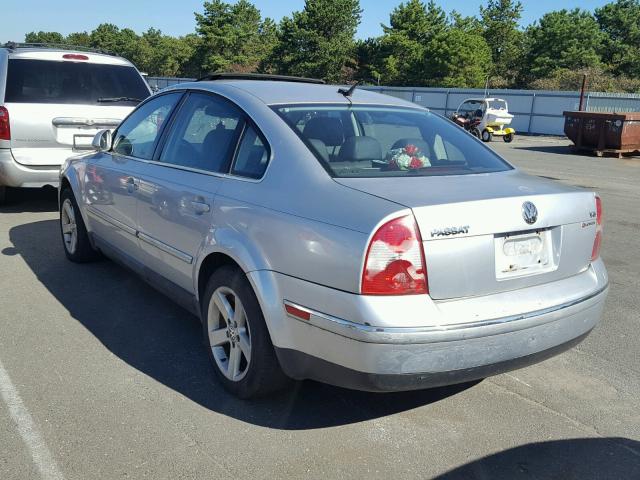 WVWTH63B74P159357 - 2004 VOLKSWAGEN PASSAT GLX 银色 照片 3