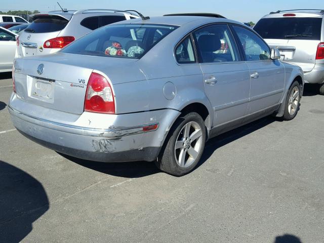 WVWTH63B74P159357 - 2004 VOLKSWAGEN PASSAT GLX 银色 照片 4