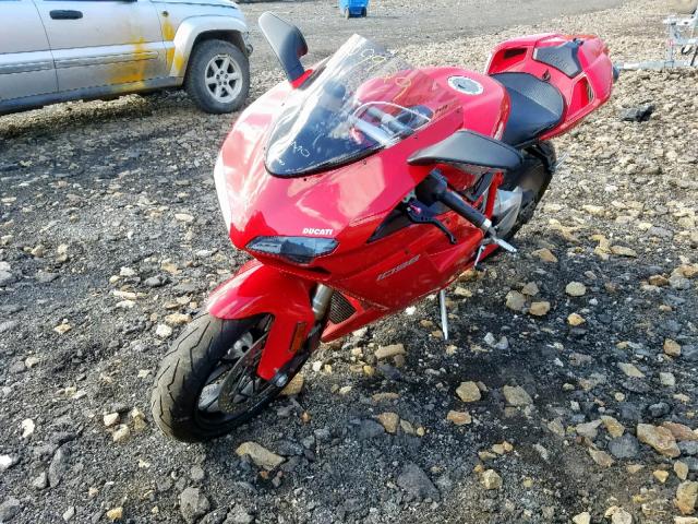 ZDM1XBEW57B006842 - 2007 DUCATI 1098 BASE RED photo 2