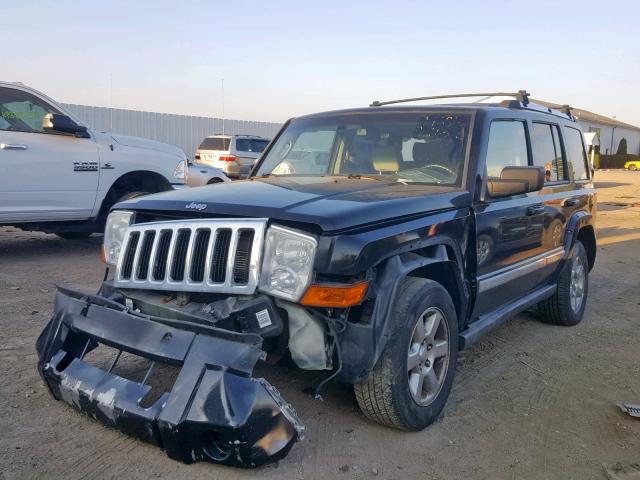 1J8HG58NX6C197299 - 2006 JEEP COMMANDER შავი ფოტო 2