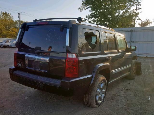 1J8HG58NX6C197299 - 2006 JEEP COMMANDER შავი ფოტო 4