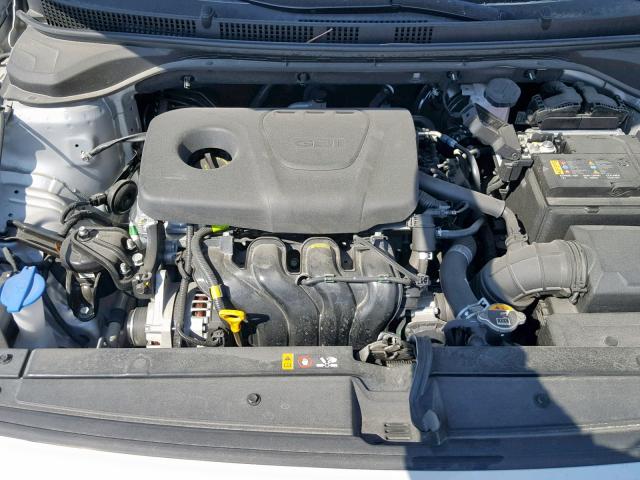 3KPC24A30KE076996 - 2019 HYUNDAI ACCENT SE GRAY photo 7