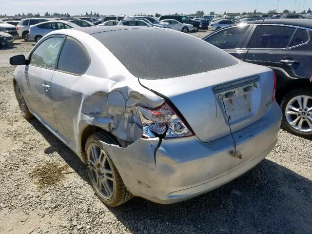 JTKDE177070149250 - 2007 TOYOTA SCION TC ვერცხლისფერი ფოტო 3