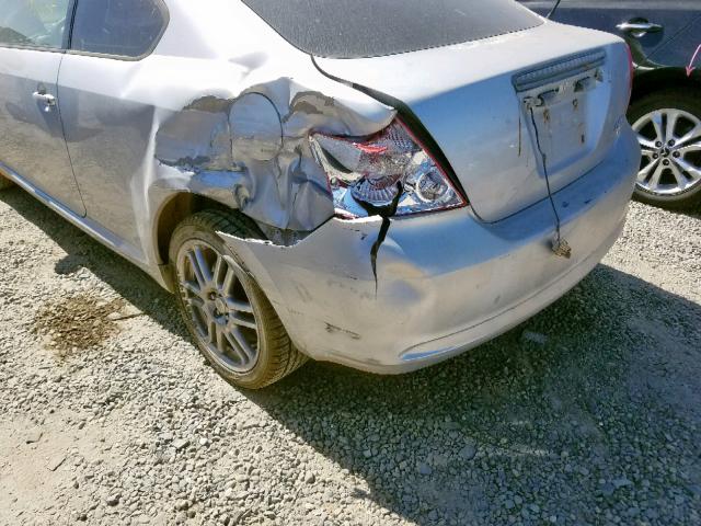JTKDE177070149250 - 2007 TOYOTA SCION TC ვერცხლისფერი ფოტო 9