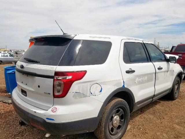 1FM5K8AR1FGC08959 - 2015 FORD EXPLORER P WHITE photo 4