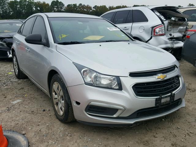 1G1PA5SH7F7279001 - 2015 CHEVROLET CRUZE LS SILVER photo 1