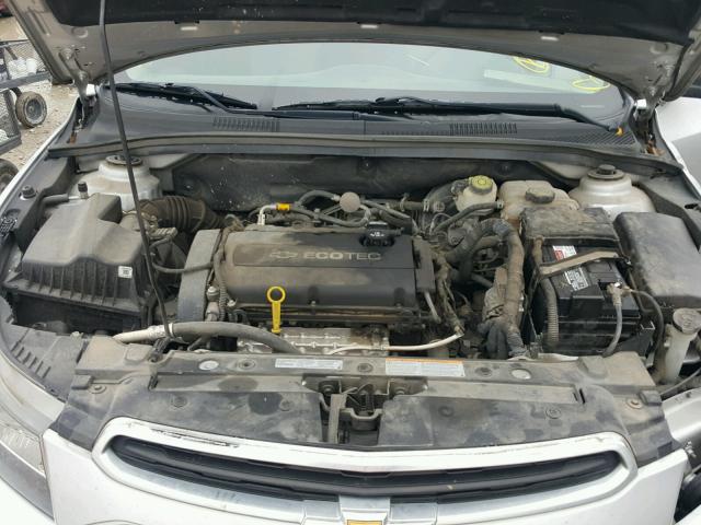 1G1PA5SH7F7279001 - 2015 CHEVROLET CRUZE LS SILVER photo 7