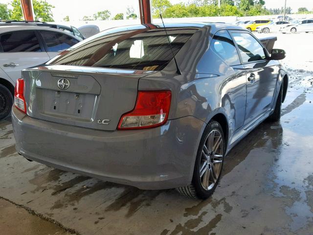 JTKJF5C7XB3009324 - 2011 TOYOTA SCION TC ლურჯი ფოტო 4