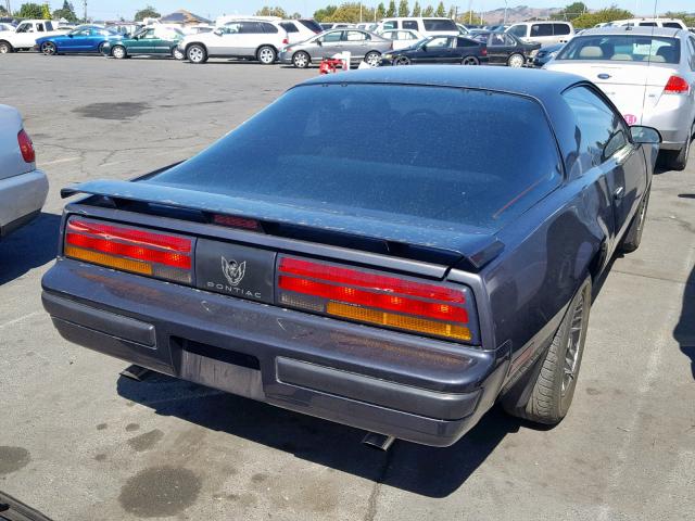 1G2FS21E9JL209171 - 1988 PONTIAC FIREBIRD GRAY photo 4