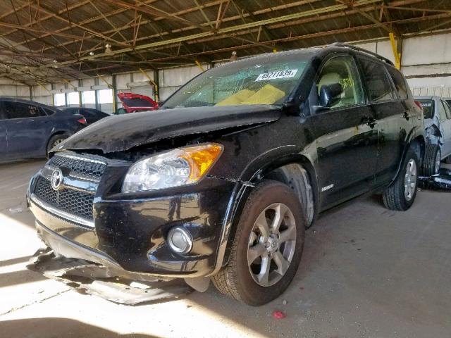 JTMYF4DV2C5048721 - 2012 TOYOTA RAV4 LIMIT BLACK photo 2