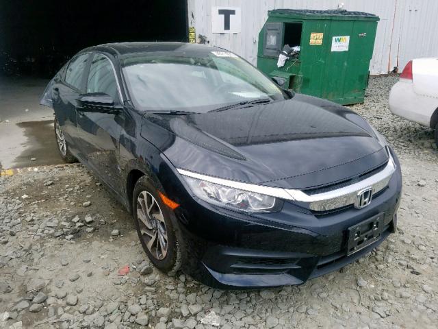 2HGFC2F79JH581823 - 2018 HONDA CIVIC EX BLACK photo 1