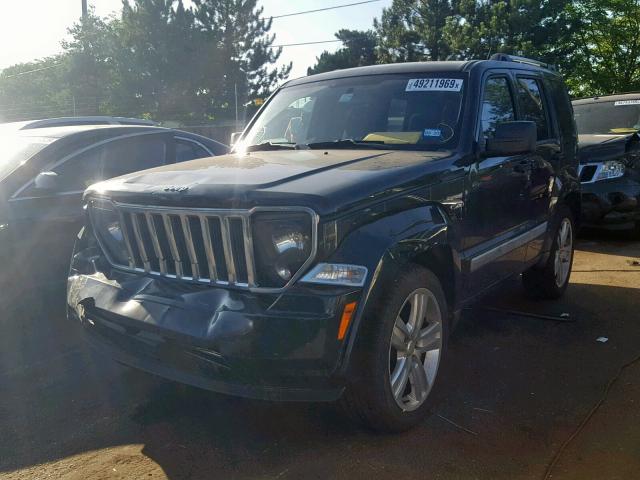 1J4PN2GK1BW571414 - 2011 JEEP LIBERTY SP BLACK photo 2