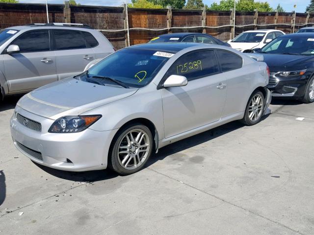 JTKDE167X70198442 - 2007 TOYOTA SCION TC ვერცხლისფერი ფოტო 2