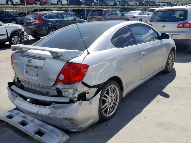 JTKDE167X70198442 - 2007 TOYOTA SCION TC ვერცხლისფერი ფოტო 4