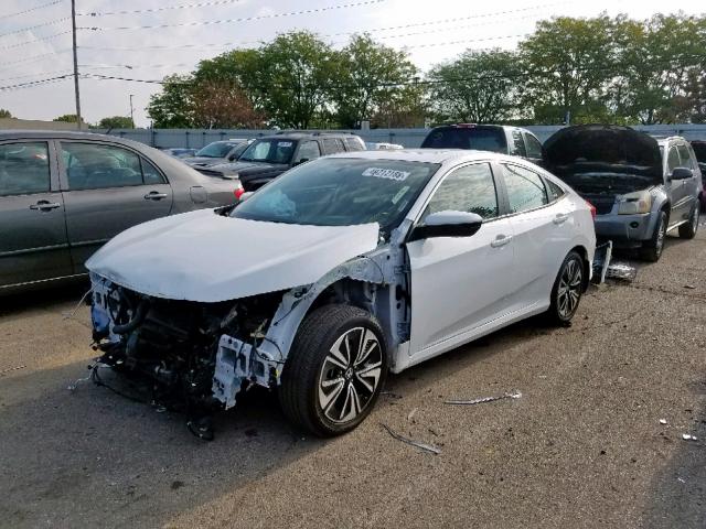 JHMFC1F71JX029428 - 2018 HONDA CIVIC EXL 白色 照片 2