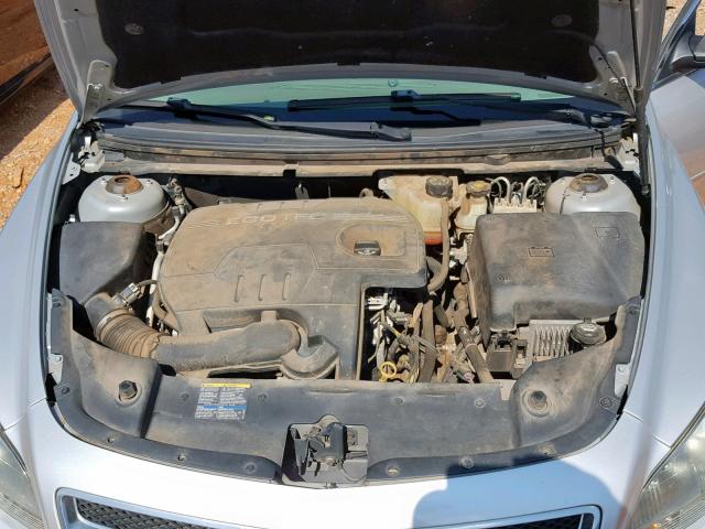 1G1ZG57B494219730 - 2009 CHEVROLET MALIBU LS SILVER photo 7