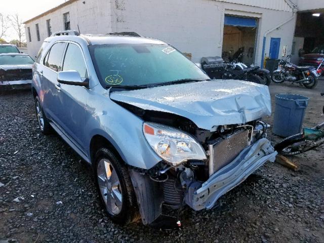 2GNFLGEK6F6147225 - 2015 CHEVROLET EQUINOX LT BLUE photo 1