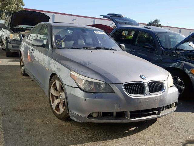 WBANA535X4B173233 - 2004 BMW 525 I GRAY photo 1