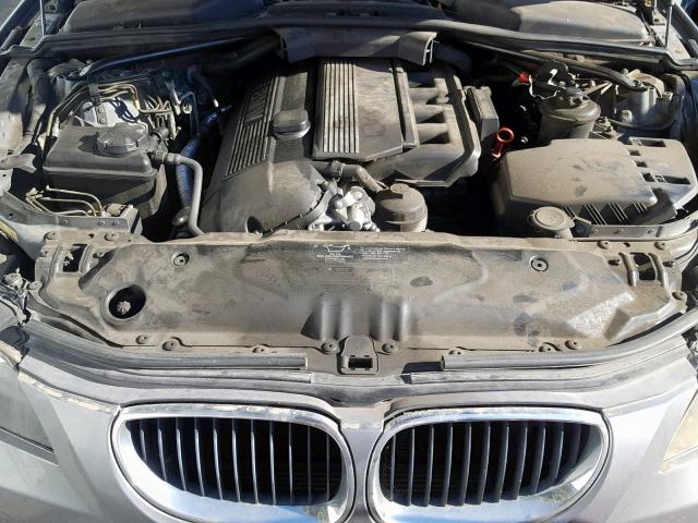 WBANA535X4B173233 - 2004 BMW 525 I GRAY photo 7