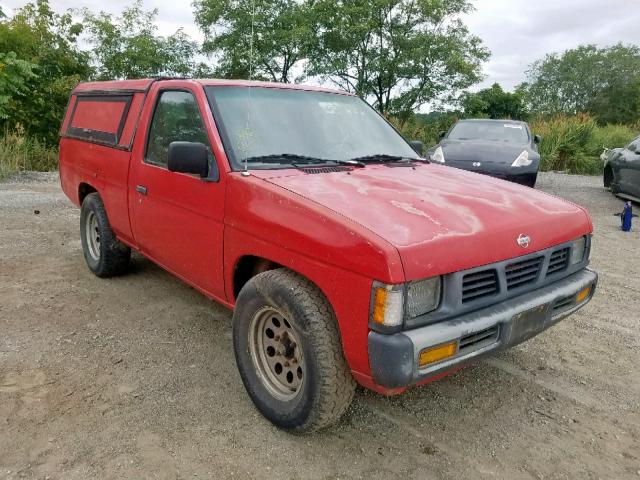 1N6SD11S4SC322478 - 1995 NISSAN TRUCK E/XE RED photo 1
