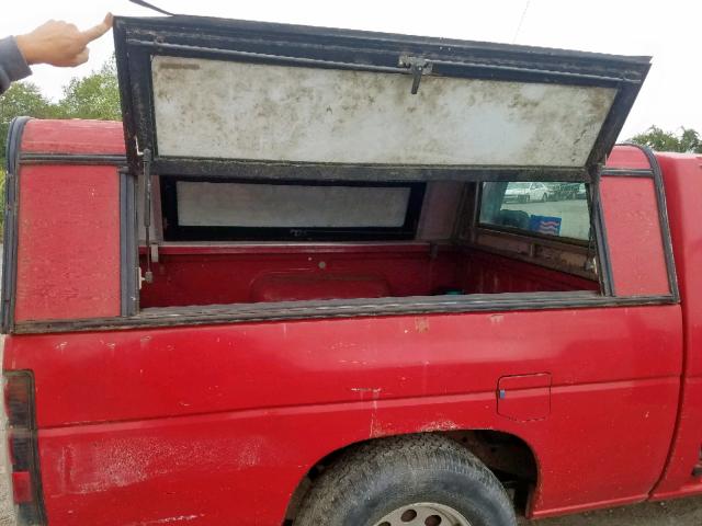 1N6SD11S4SC322478 - 1995 NISSAN TRUCK E/XE RED photo 6