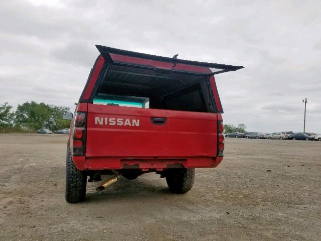 1N6SD11S4SC322478 - 1995 NISSAN TRUCK E/XE RED photo 9